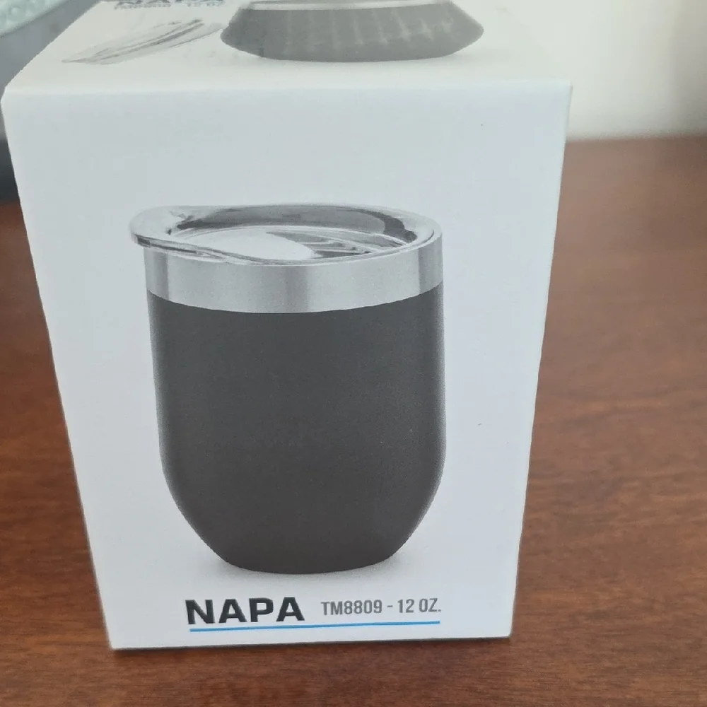 NAPA Black Stainless Steel Tumbler - Picture 1 of 4
